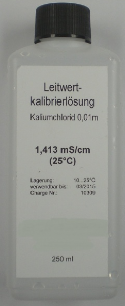 Sensor Elektrolytlösung 3M KCI 500ml Flasche